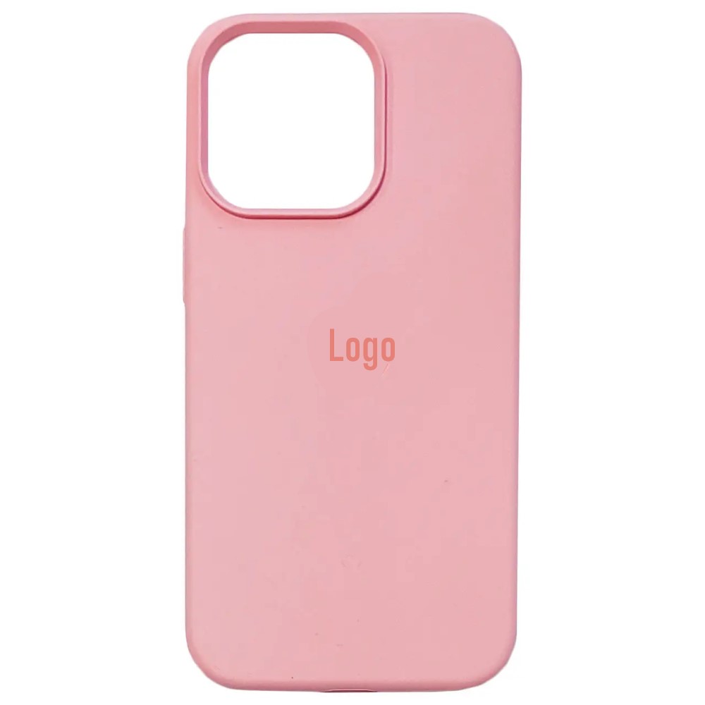 Чохол Silicone Case Full Cover iPhone 13 (light pink)