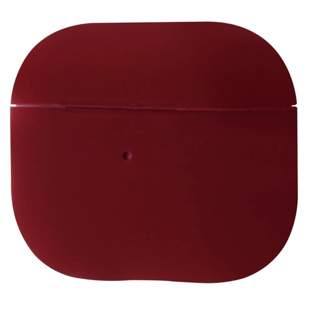 Чохол силіконовий Slim for AirPods 3 (бордовий)