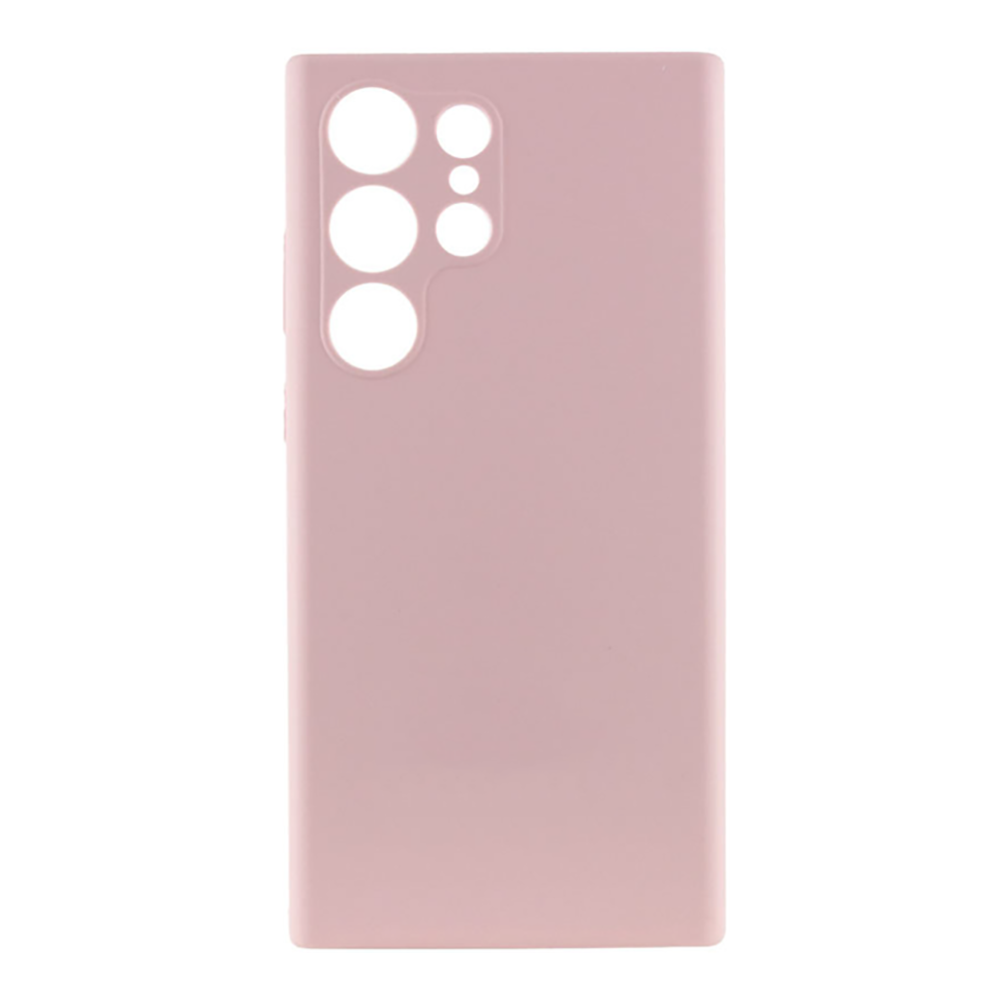 Чохол Silicone Cover Lakshmi Full Camera (AAA) для Samsung Galaxy S24 Ultra (Рожевий / Pink Sand)
