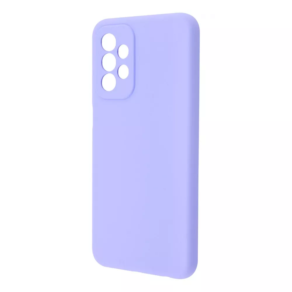 Чохол WAVE Full Silicone Cover Samsung Galaxy A23 (A235F) (світло-фіолетовий)