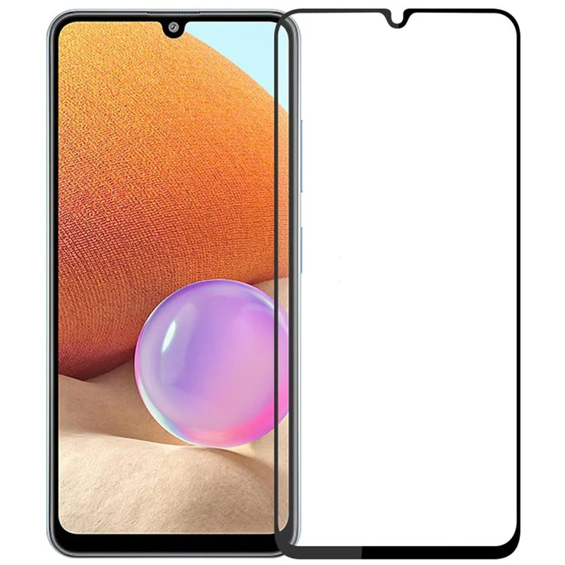 Захисне Скло Privacy 5D (full glue) для Samsung A52 (Чорний)