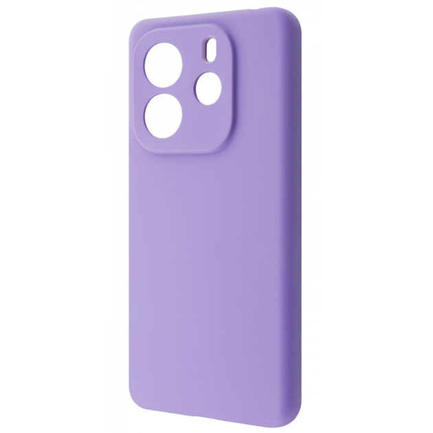 Чохол WAVE Full Silicone Cover Xiaomi Redmi Note 14 4G (Global) (світло-фіолетовий)