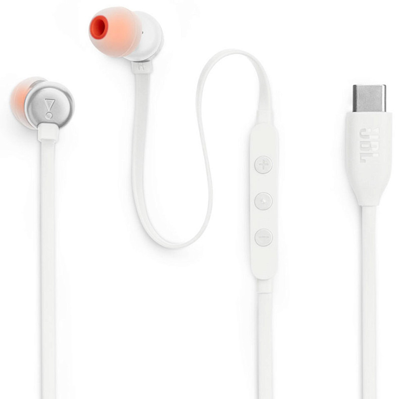 Навушники JBL TUNE 310C USB-C Білі (JBLT310CWHT)